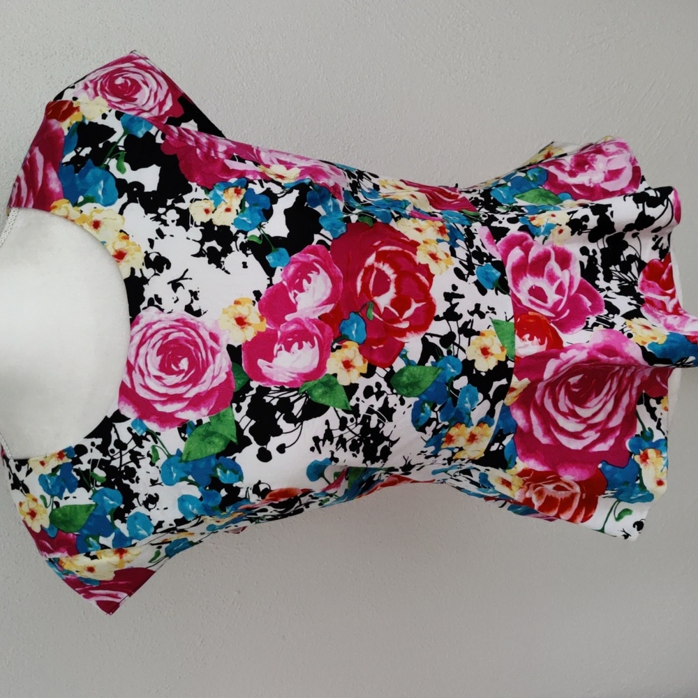 Floral Peplum Top